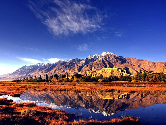 塔什库尔干杏花 塔什库尔干杏花